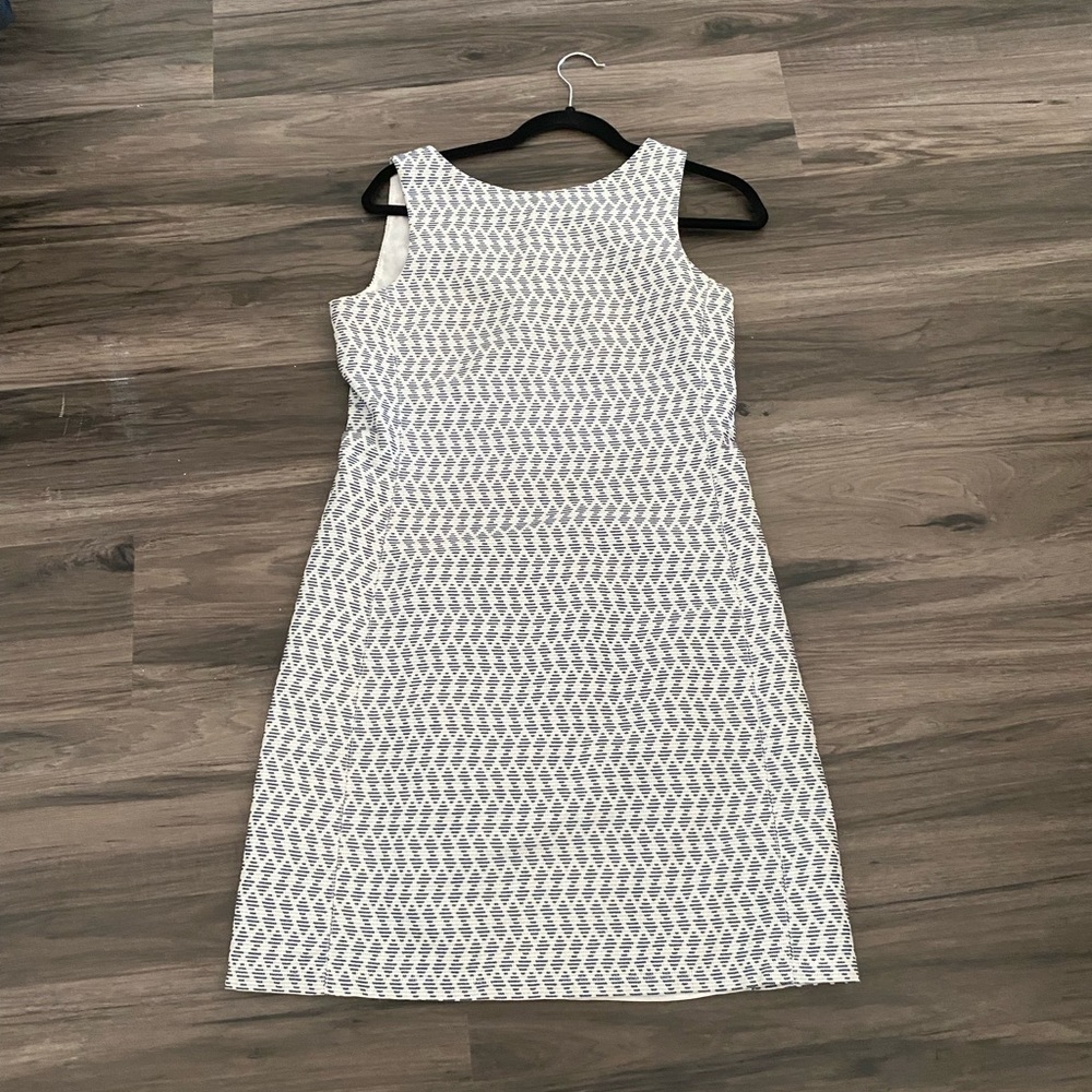 Beautiful Blue and White Theory Shift Dress